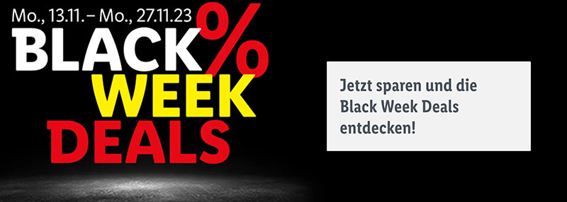 Lidl Black Week Deals