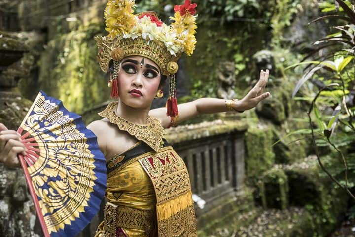 Traditionelle Bali Tänzer