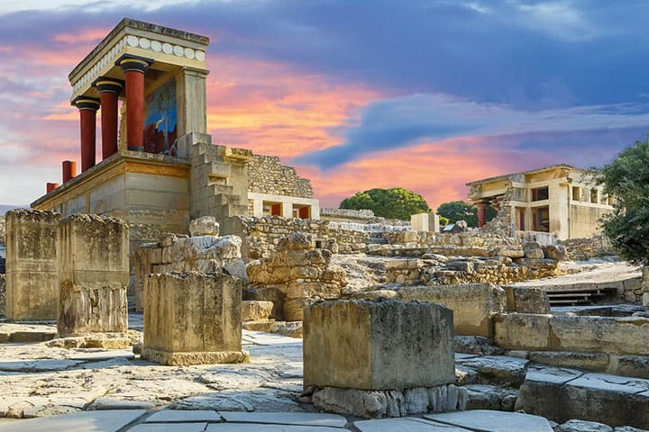 Kreta Rundreise Knossos