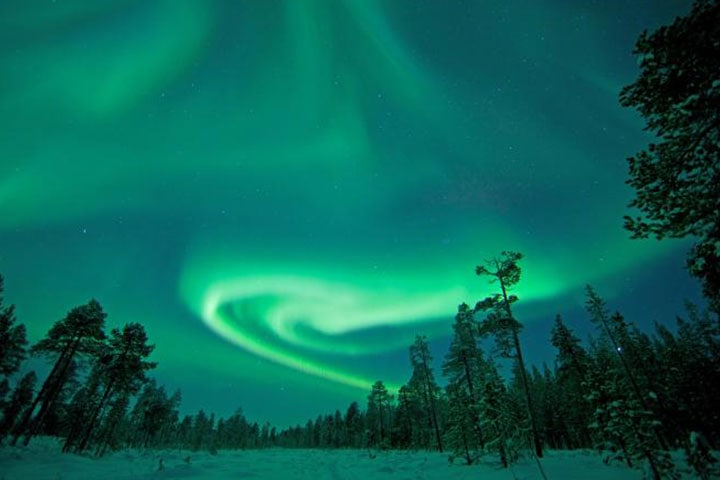 Lappland Reise Polarlichter