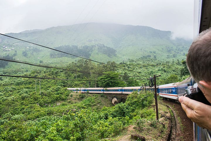 Vietnam Zugfahrt