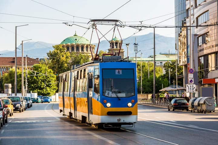 Alte Straßenbahn