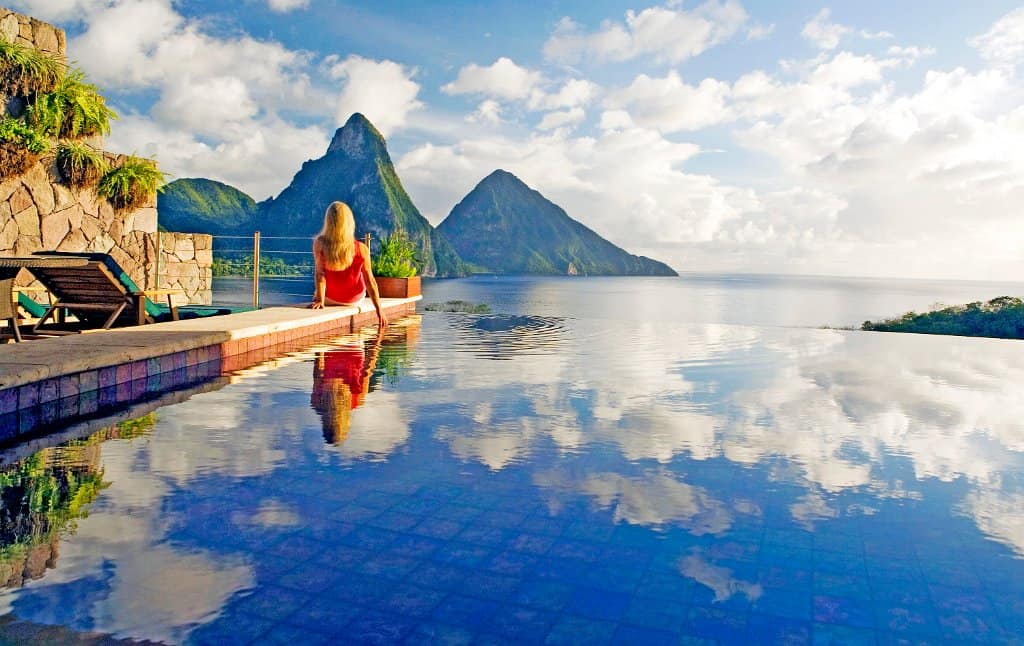 Die schönsten Pools St. Lucia