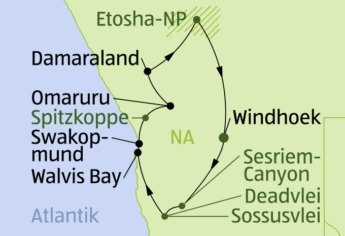 Namibia Rundreise 