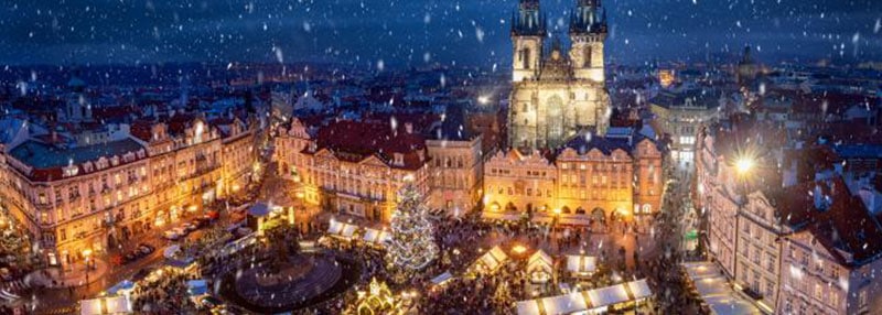 Weihnachtsmarkt Prag & Budweis