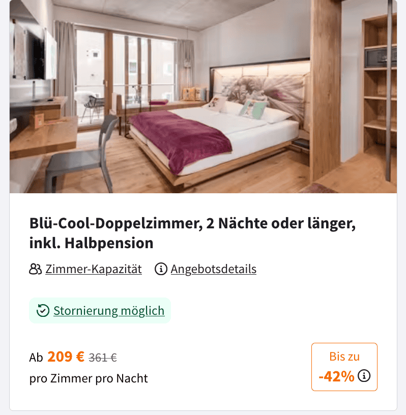 Hotel Blü Gastein Deal